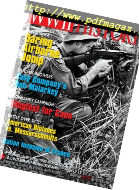 WWII History – April 2018 Cover