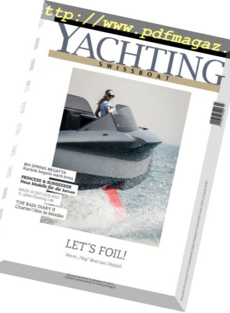 Yachting Swissboat – Mai-Juni 2018 Cover