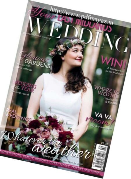 Your East Midlands Wedding – 26 January 2018 Cover