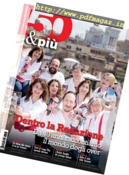50 & Piu Magazine – Maggio 2018