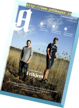 A-Magasinet – 25 mai 2018
