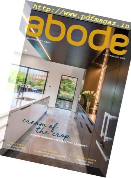 Abode – July-August 2018 Cover