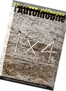 ACI l’Automobile – Dicembre 2017