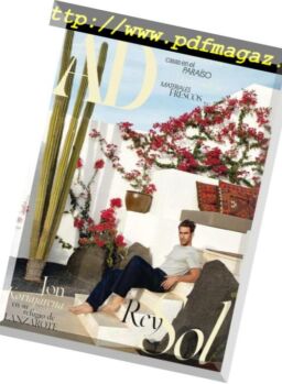 AD Architectural Digest Espana – julio 2018