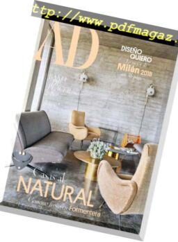 AD Architectural Digest Espana – junio 2018
