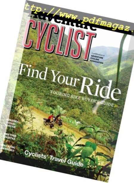 Adventure Cyclist – April 2014 Cover