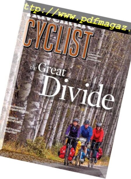 Adventure Cyclist – March 2014 Cover