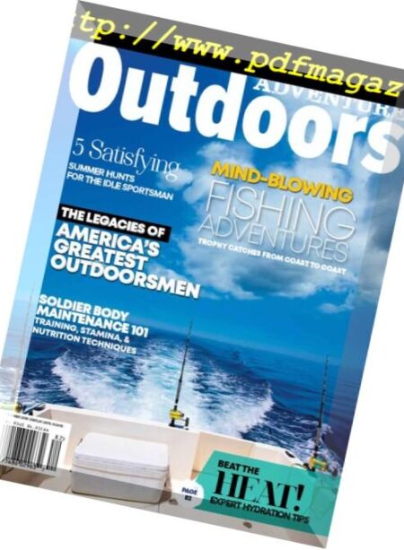 Adventure Outdoors – Summer 2018 Cover