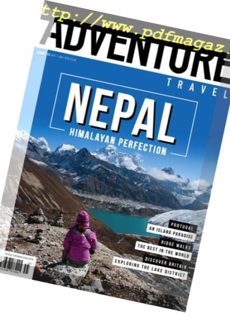 Adventure Travel – May-June 2018 Cover