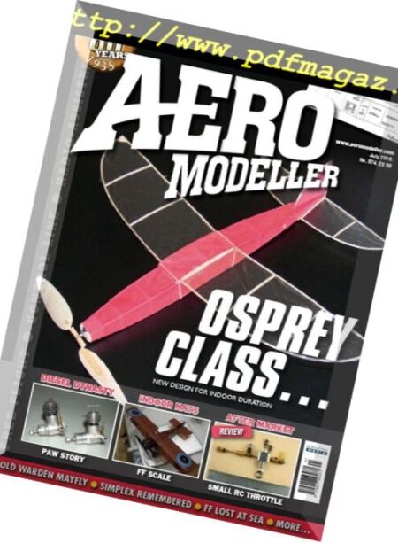 AeroModeller – July 2018 Cover