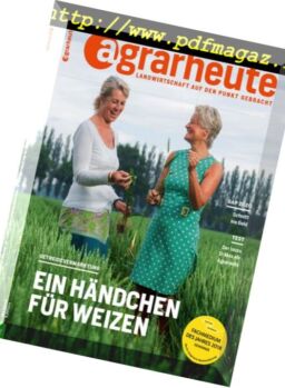 Agrarheute – Juli 2018