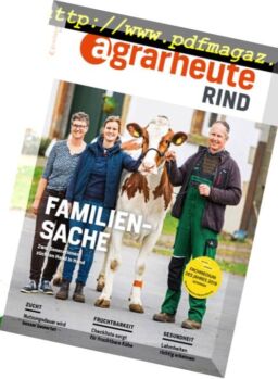 Agrarheute Rind – Juni 2018