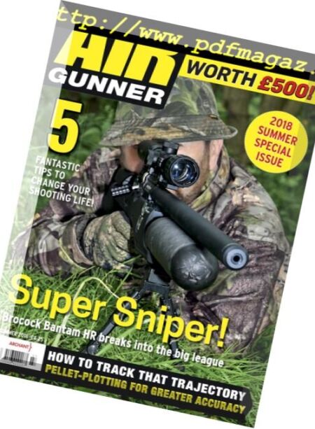 Air Gunner – August 2018 Cover