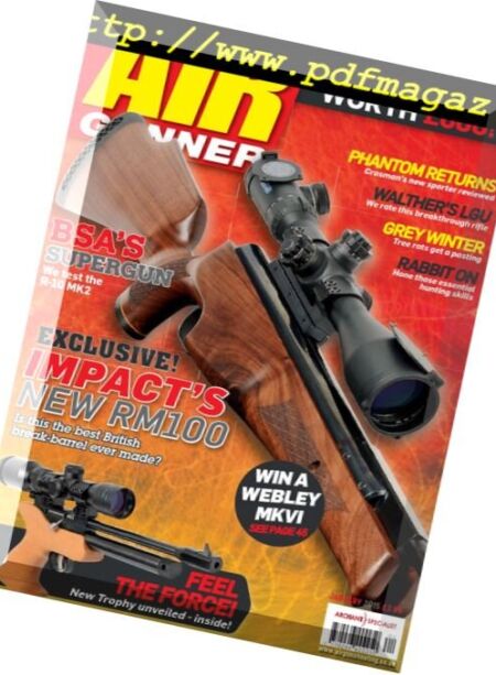 AirGunner – January 2015 Cover