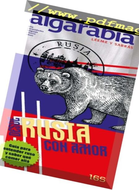 Algarabia – junio 2018 Cover