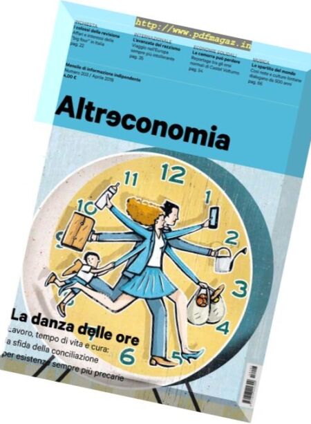Alterconomia – Aprile 2018 Cover