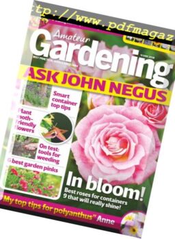 Amateur Gardening – 16 June 2018