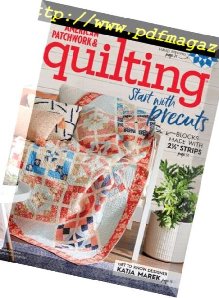 American Patchwork & Quilting – August 2018 Cover