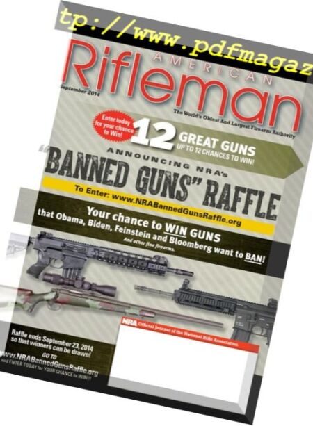 American Rifleman – September 2014 Cover