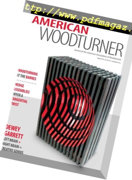American Woodturner – August 2014 Cover