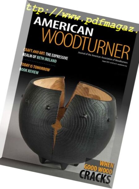 American Woodturner – August 2015 Cover