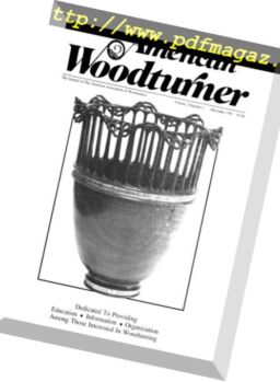 American Woodturner – December 1987
