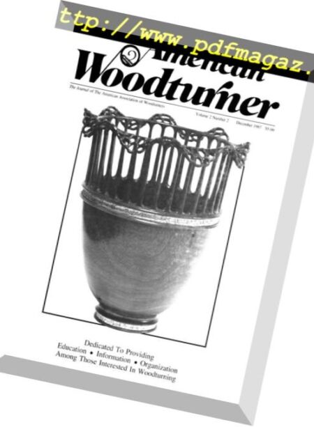 American Woodturner – December 1987 Cover