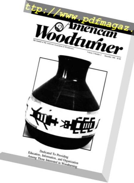 American Woodturner – December 1988 Cover