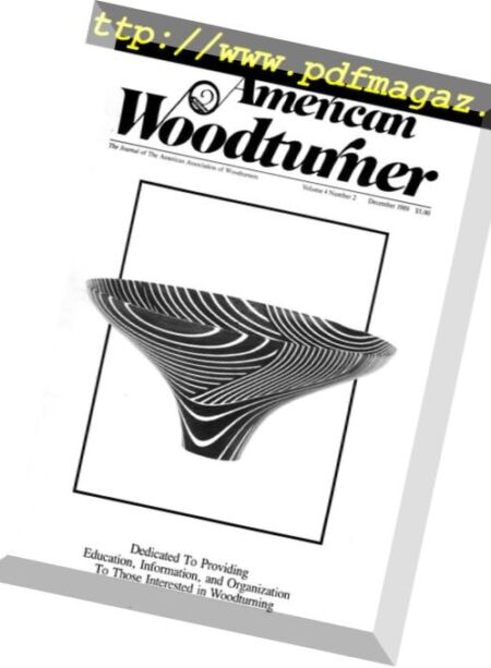 American Woodturner – December 1989 Cover