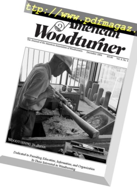 American Woodturner – December 1994 Cover