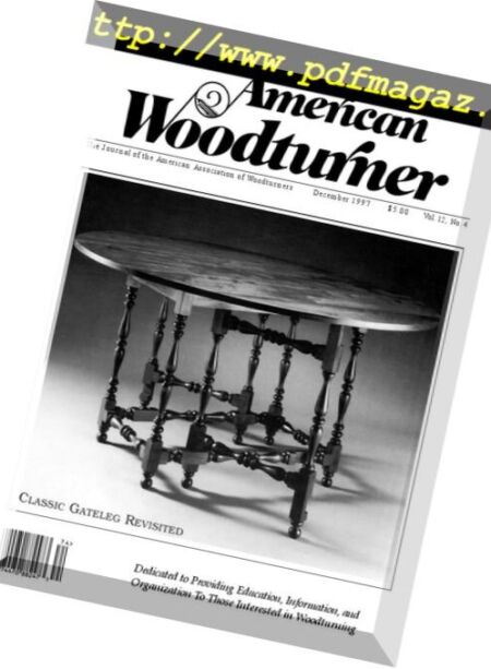 American Woodturner – December 1997 Cover