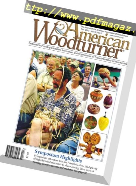 American Woodturner – Fall 2003 Cover