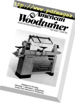 American Woodturner – June 1987