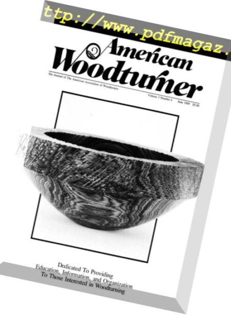 American Woodturner – June 1989 Cover