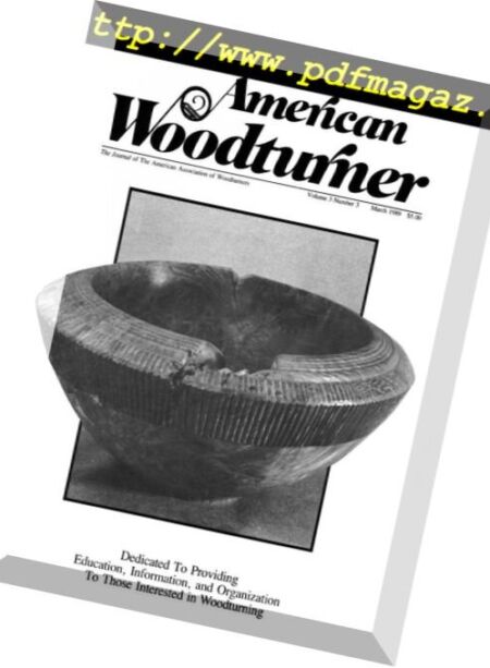 American Woodturner – March 1989 Cover