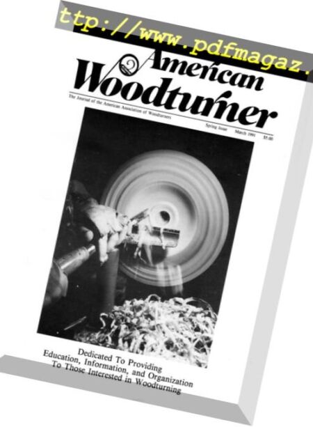 American Woodturner – March 1991 Cover