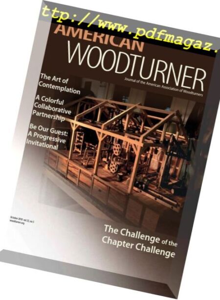 American Woodturner – October 2010 Cover