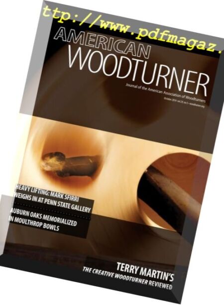 American Woodturner – October 2014 Cover