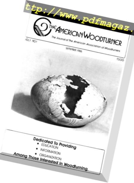 American Woodturner – September 1986 Cover