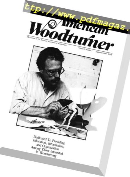 American Woodturner – September 1988 Cover