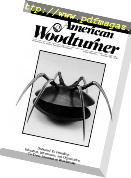 American Woodturner – September1989 Cover