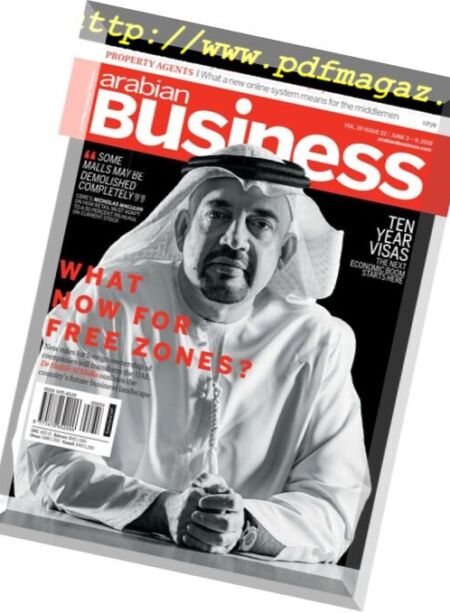 Arabian Business – June 03, 2018 Cover