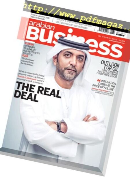 Arabian Business – May 20, 2018 Cover