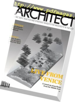 Architect Middle East – July 2018