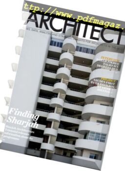 Architect Middle East – June 2018