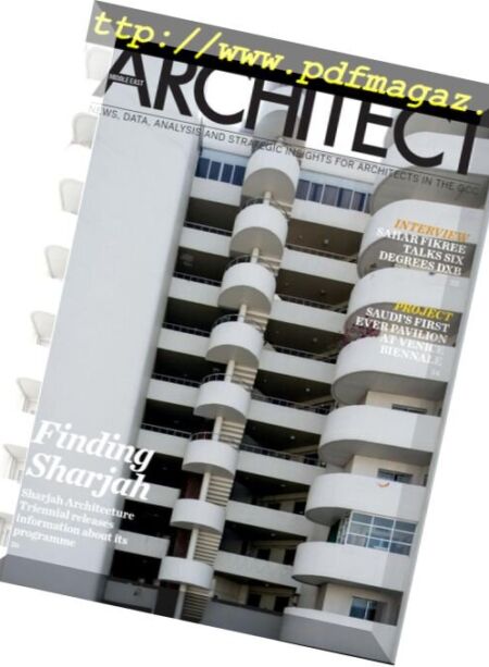 Architect Middle East – June 2018 Cover