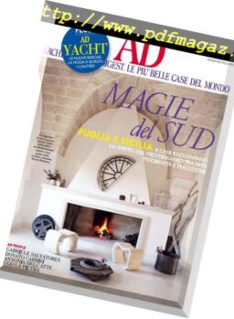 Architectural Digest Italy – Agosto 2013