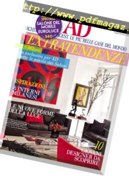 Architectural Digest Italy – Aprile 2013