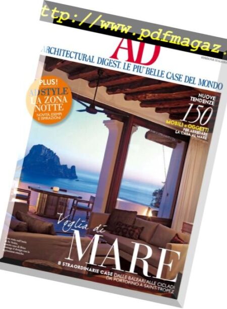 Architectural Digest Italy – Giugno 2013 Cover