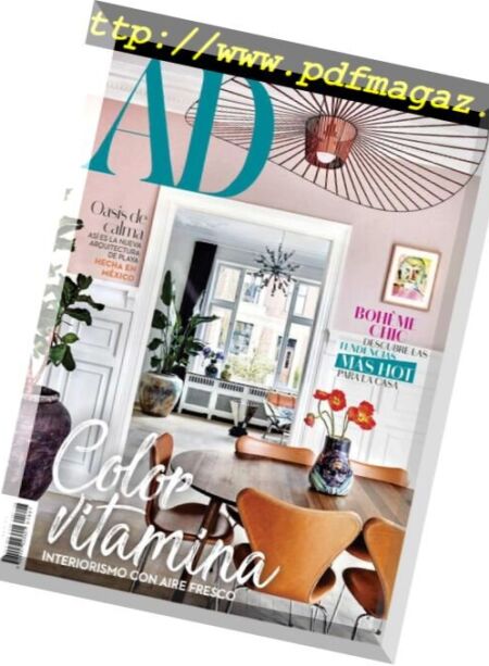 Architectural Digest Mexico – julio 2018 Cover